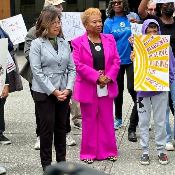 District 5 Supervisor Nikki Bas and Mayor Barbara Lee advocate for Measure W allocation